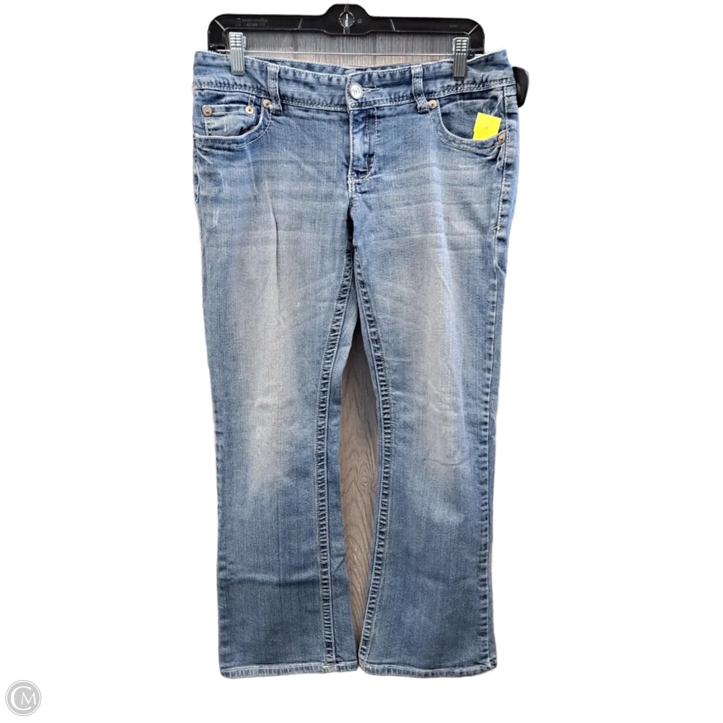 Jeans Straight By Maurices In Blue Denim, Size: 8