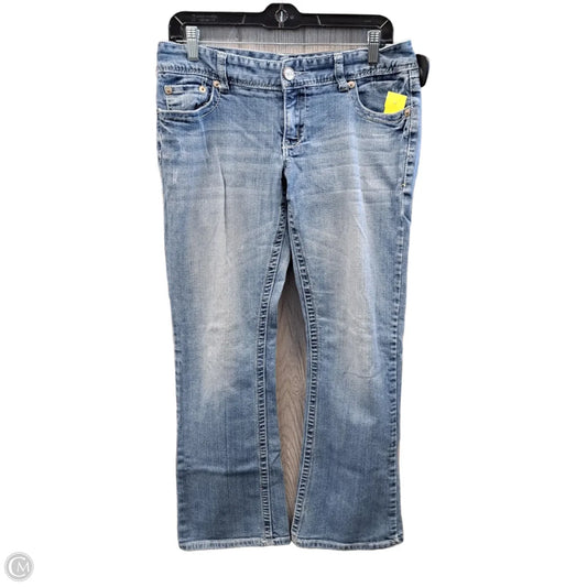 Jeans Straight By Maurices In Blue Denim, Size: 8