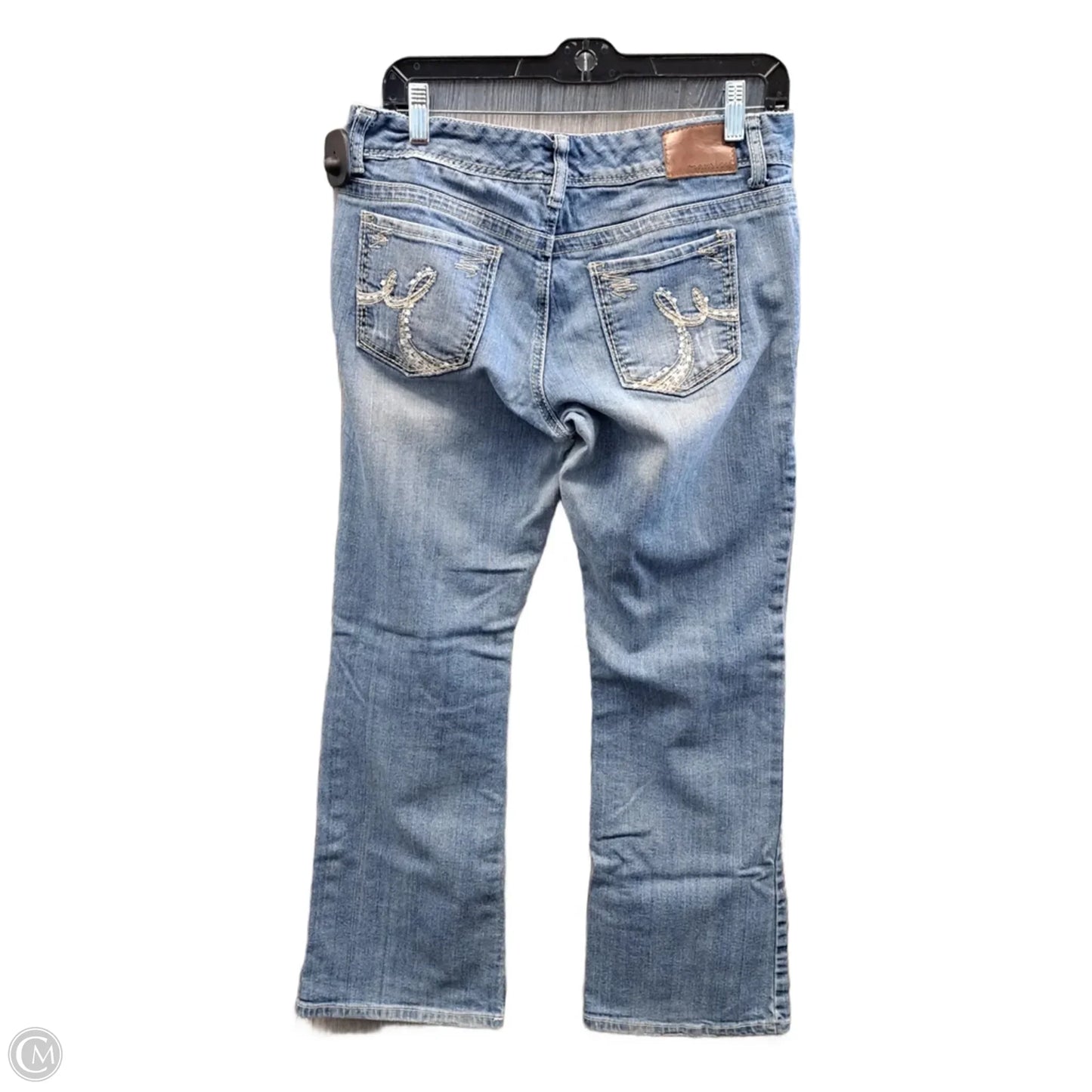 Jeans Straight By Maurices In Blue Denim, Size: 8