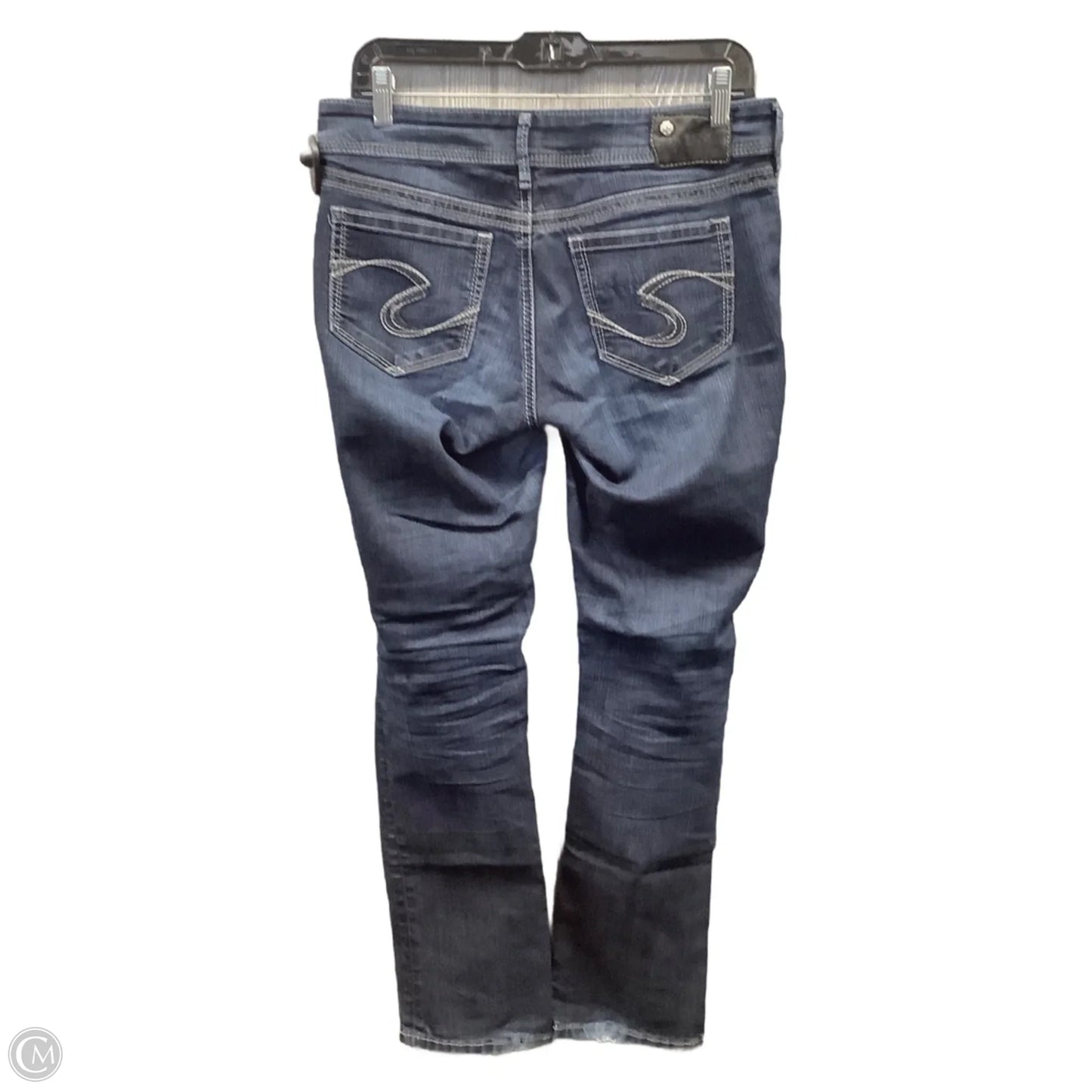 Jeans Skinny By Silver In Blue Denim, Size: 10