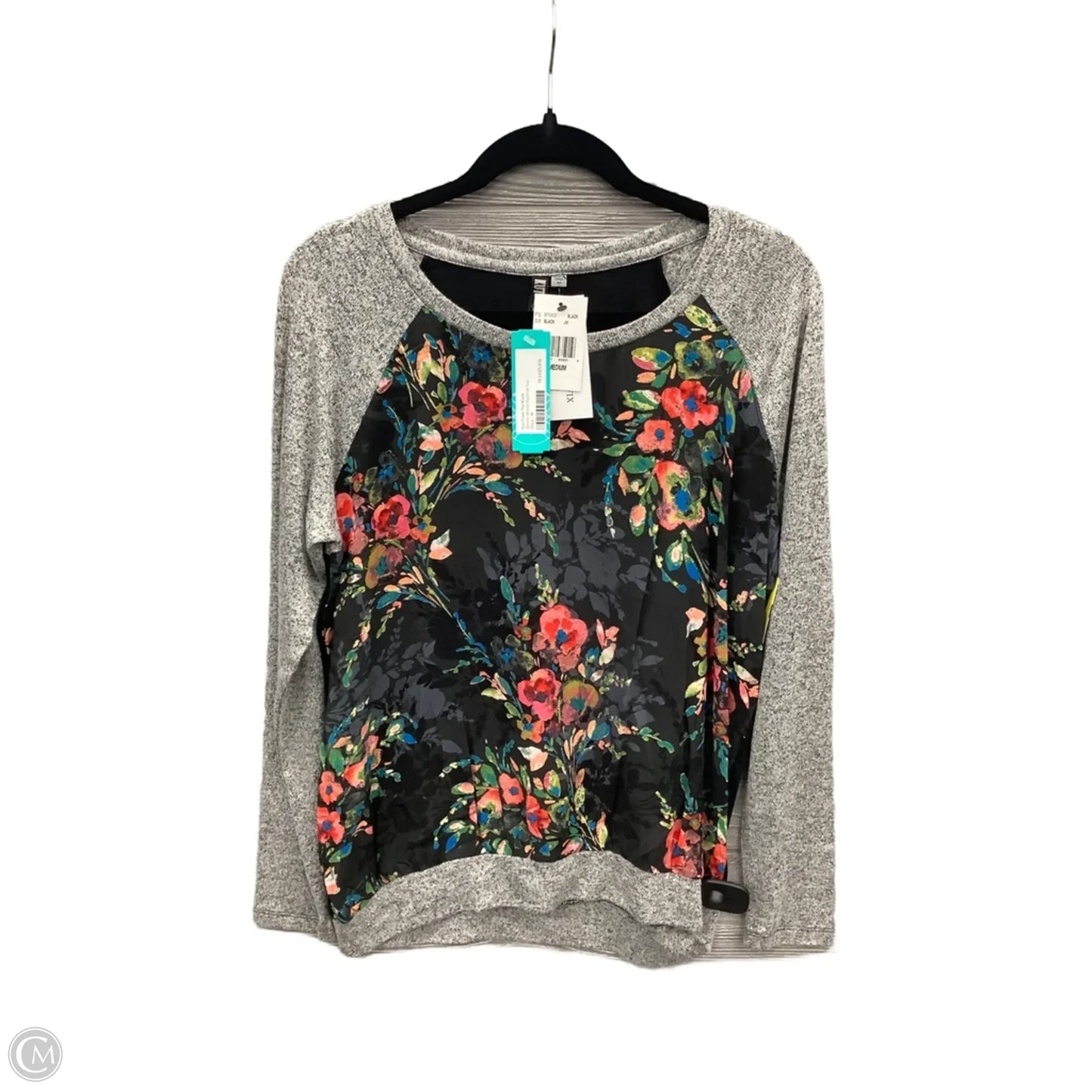 Top Long Sleeve By Kut In Floral Print, Size: M