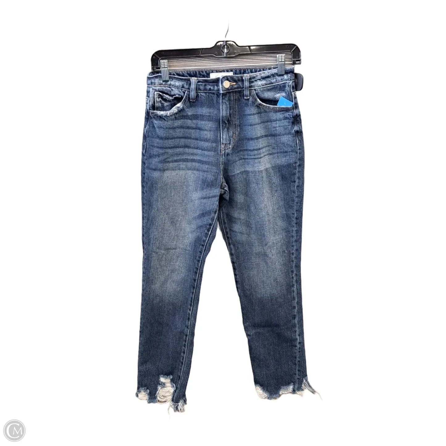 Jeans Straight By Kancan In Blue Denim, Size: 2