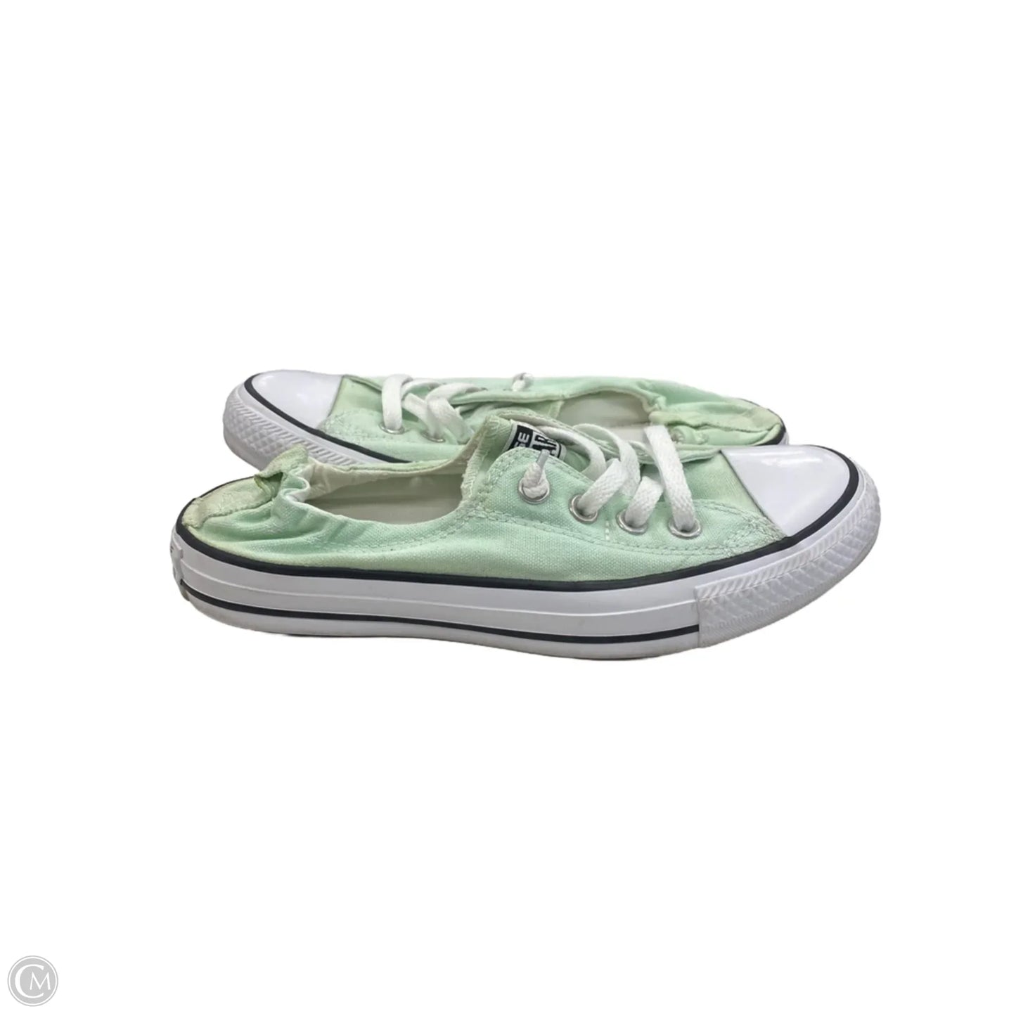 Shoes Flats By Converse In Green, Size: 7.5