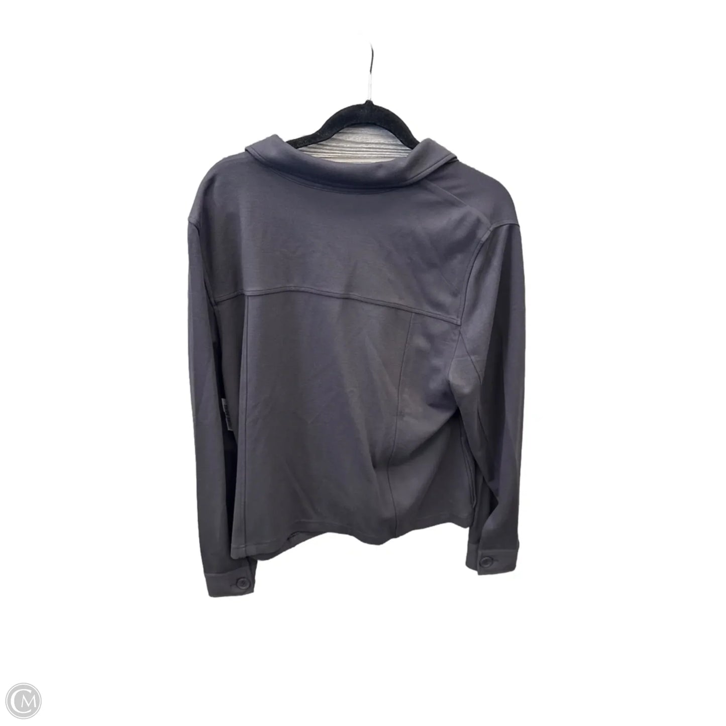 Top Long Sleeve By J. Jill In Grey, Size: L