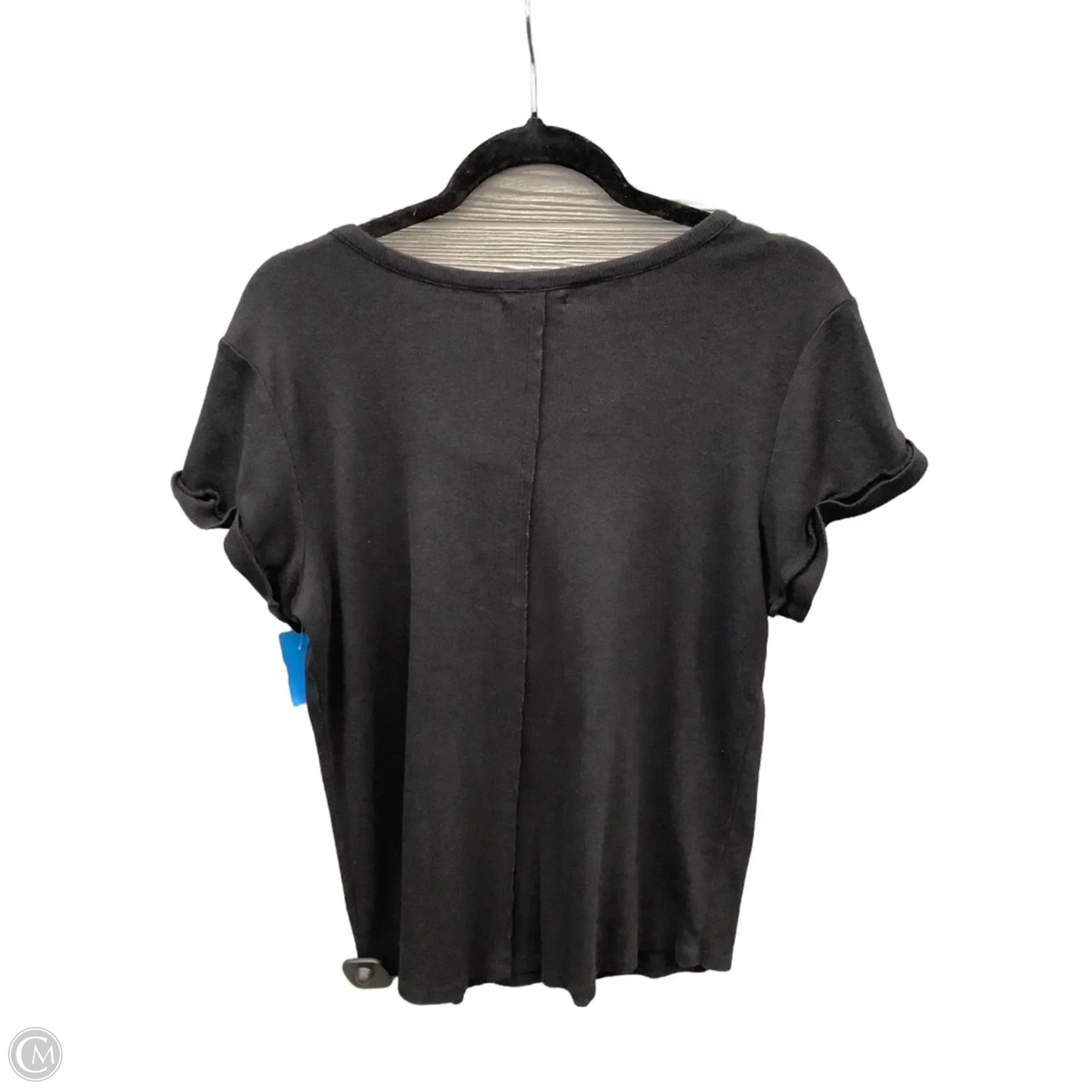 Top Short Sleeve By Maurices In Black, Size: Xl