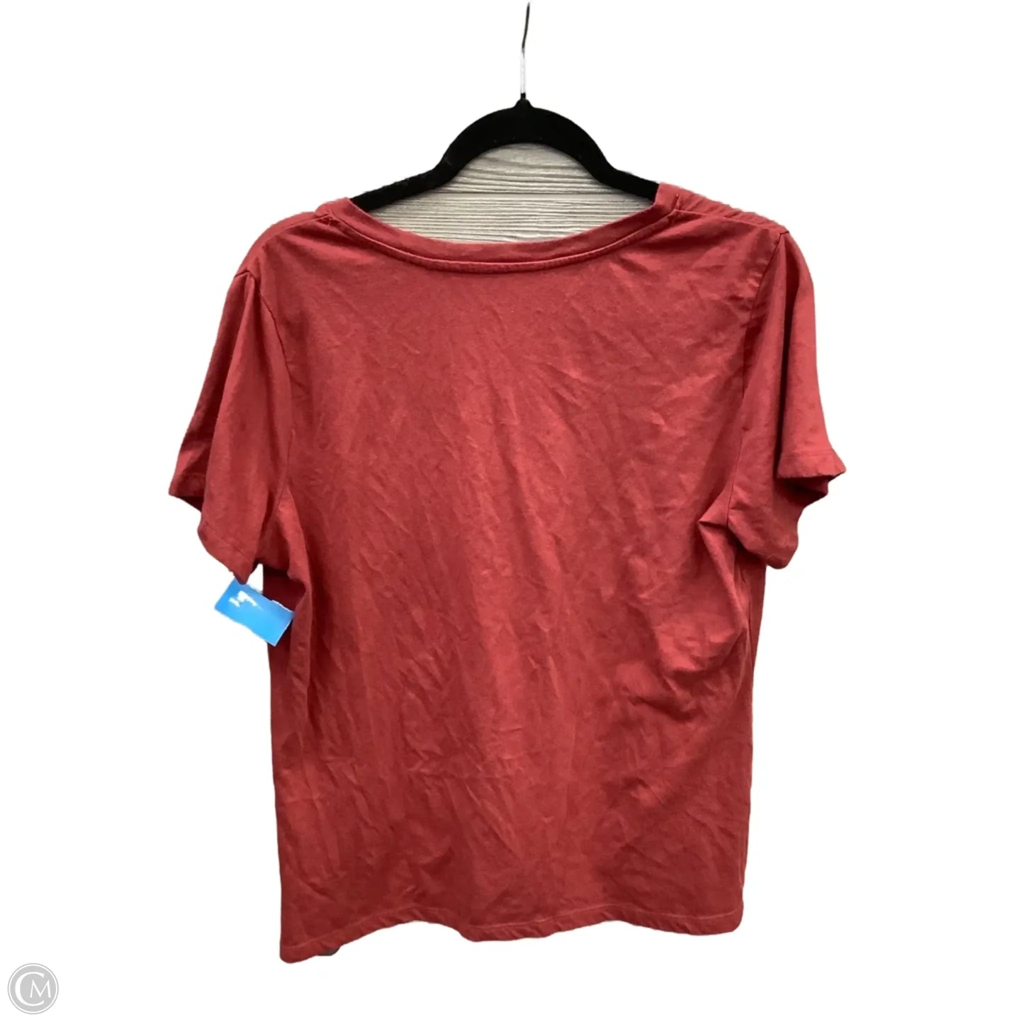 Top Short Sleeve By Ana In Red, Size: Xl