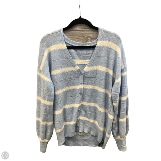 Sweater By Clothes Mentor In Blue, Size: Xl