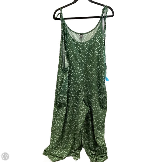 Jumpsuit By Shein In Green, Size: 2x