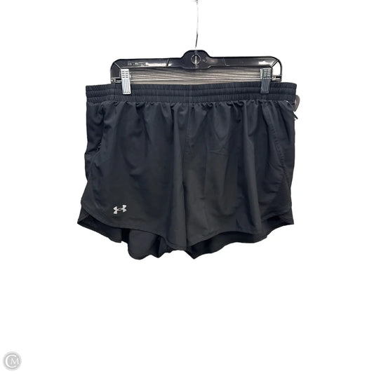 Athletic Shorts By Under Armour In Black, Size: 2x