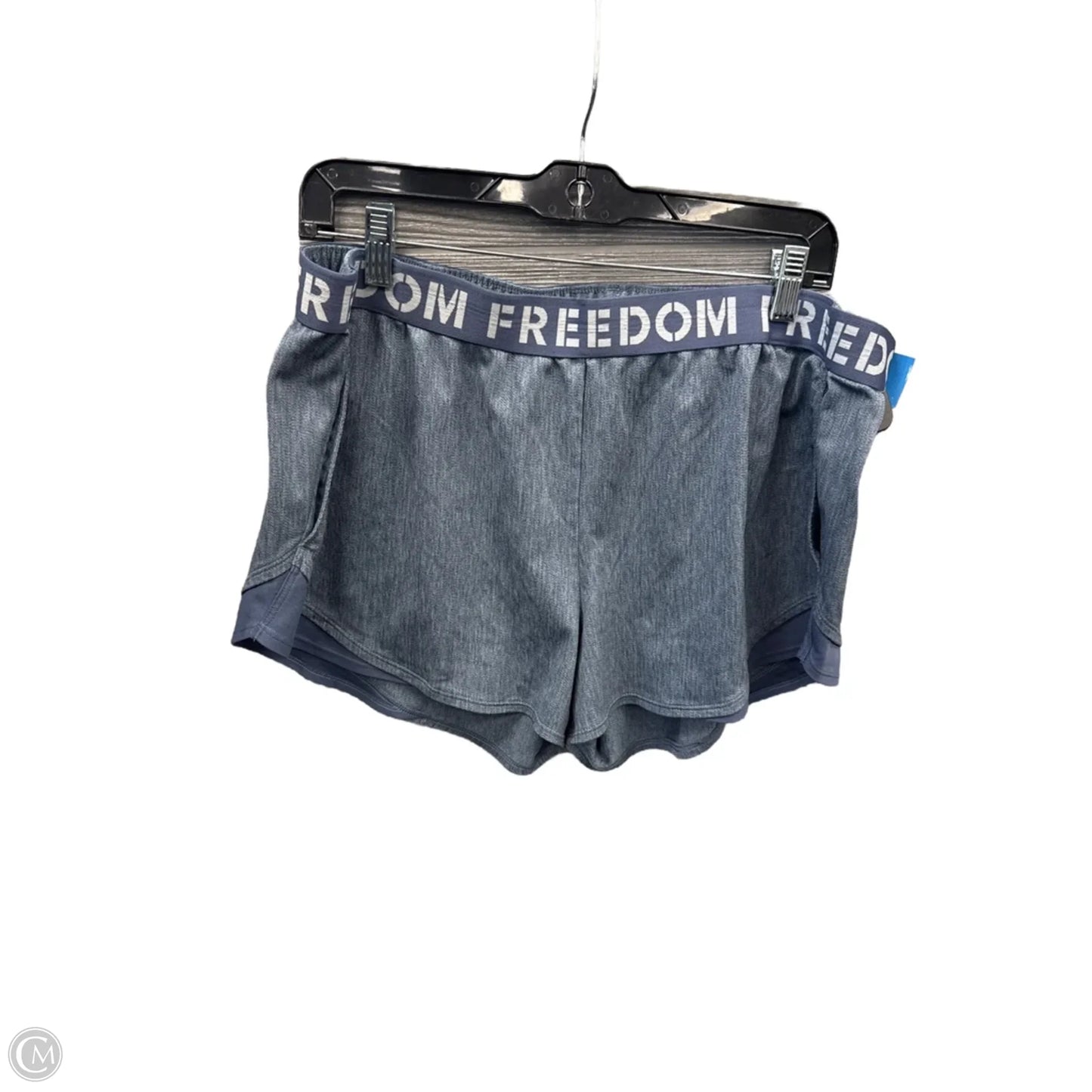 Athletic Shorts By Under Armour In Blue, Size: Xxl