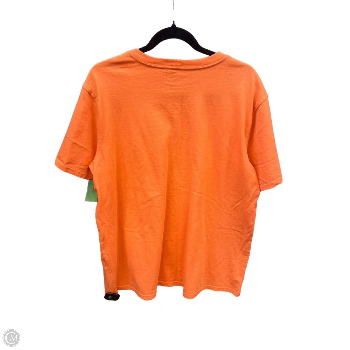Top Short Sleeve By Carhartt In Orange, Size: Xl