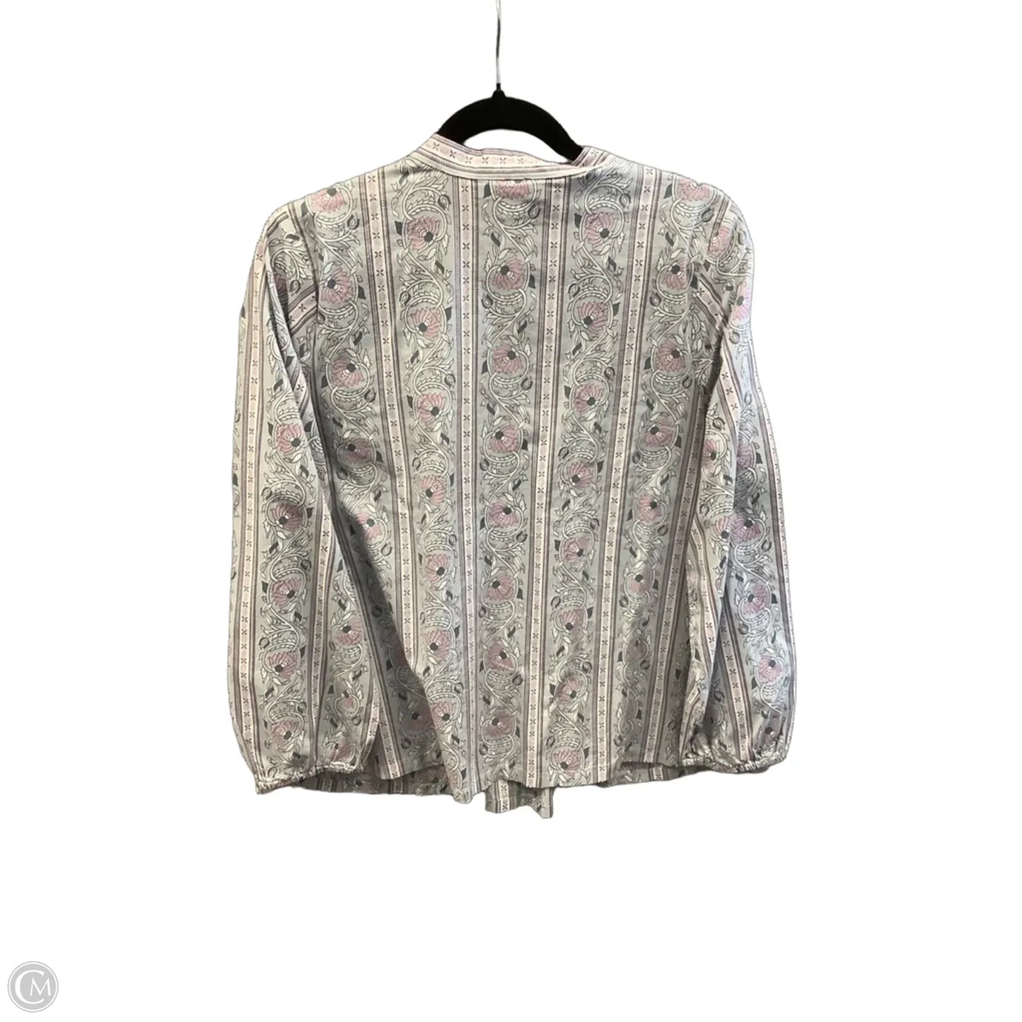 Top Long Sleeve By Pure Jill In Floral Print, Size: M