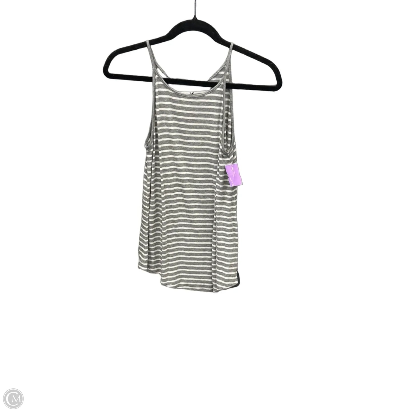 Top Sleeveless By American Eagle In Striped Pattern, Size: Xs