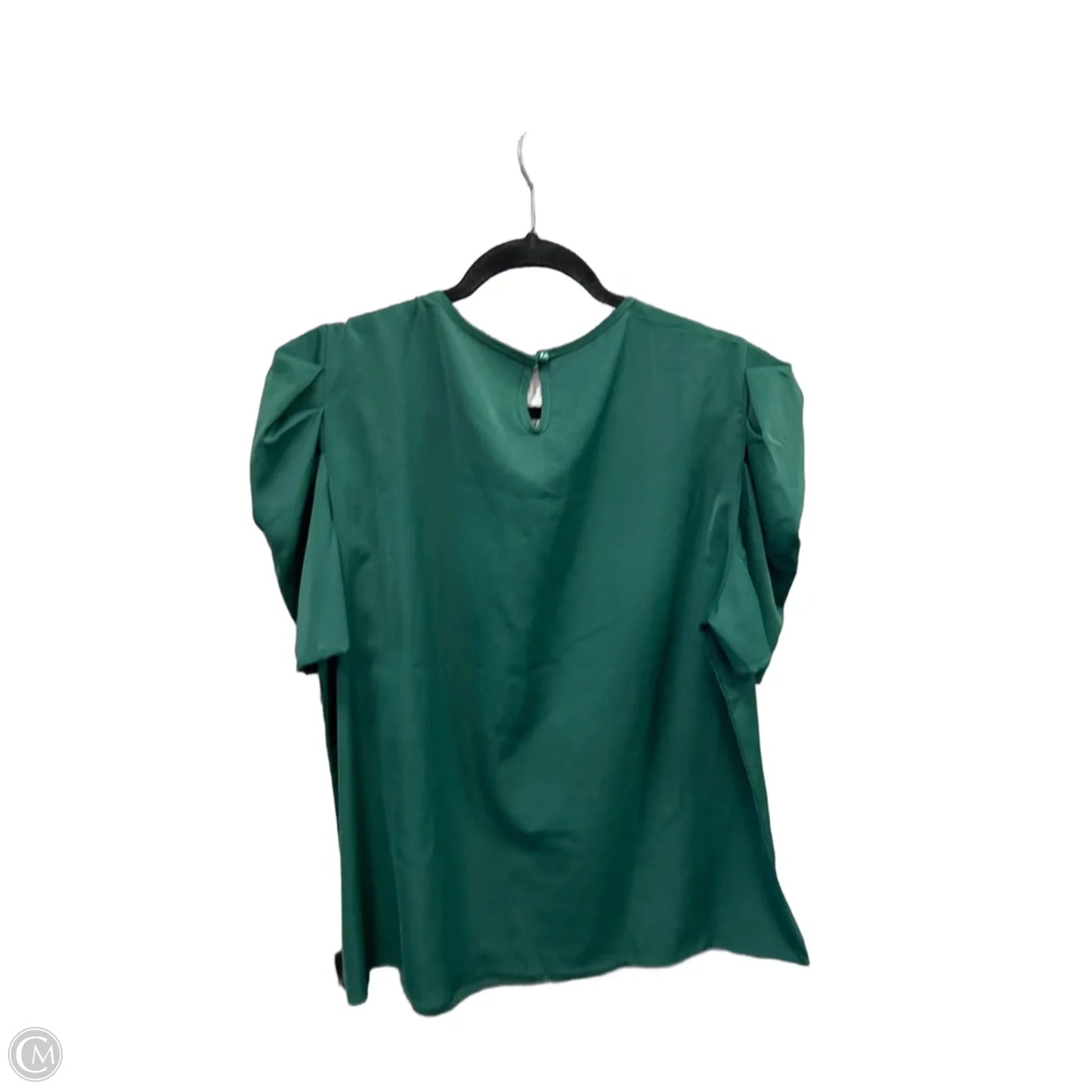 Top Short Sleeve By Clothes Mentor In Green, Size: Xxl
