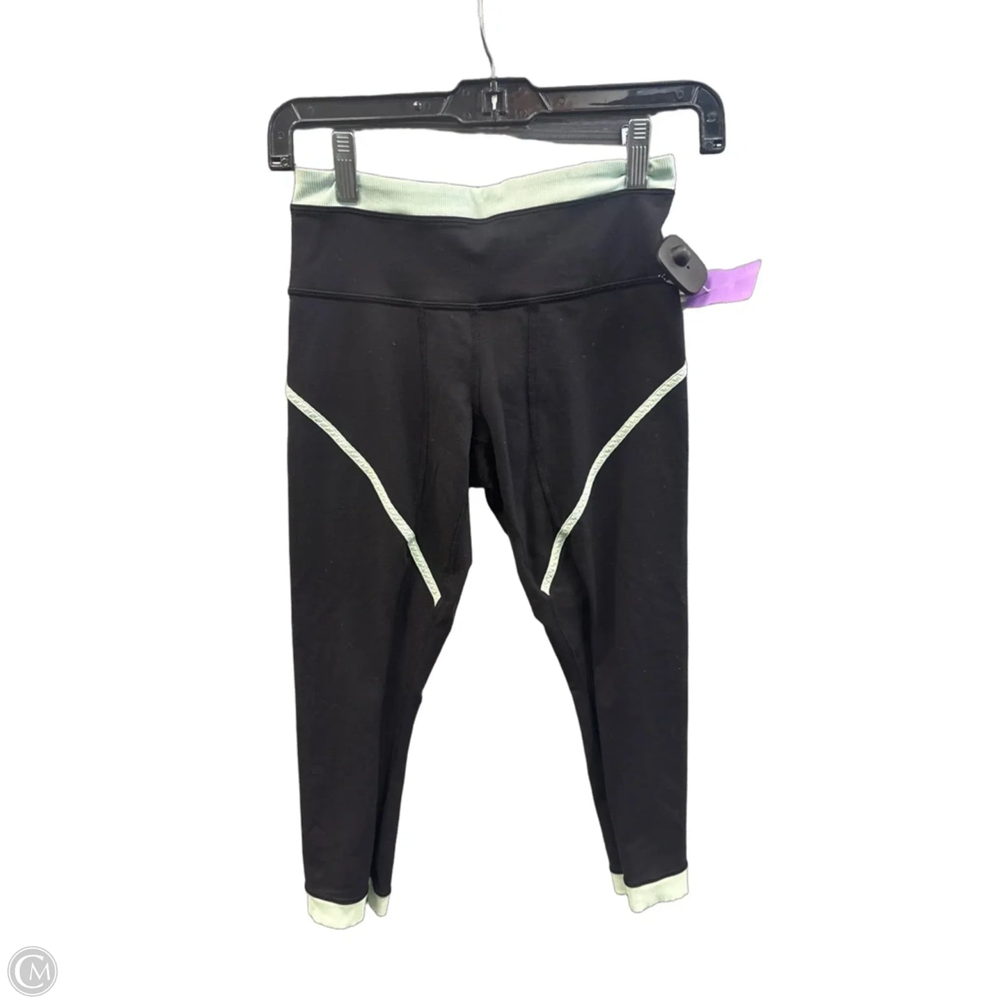 Athletic Capris By Lululemon In Black, Size: 4