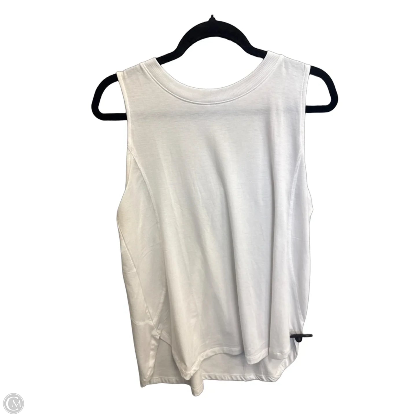 Athletic Tank Top By Tek Gear In White, Size: L