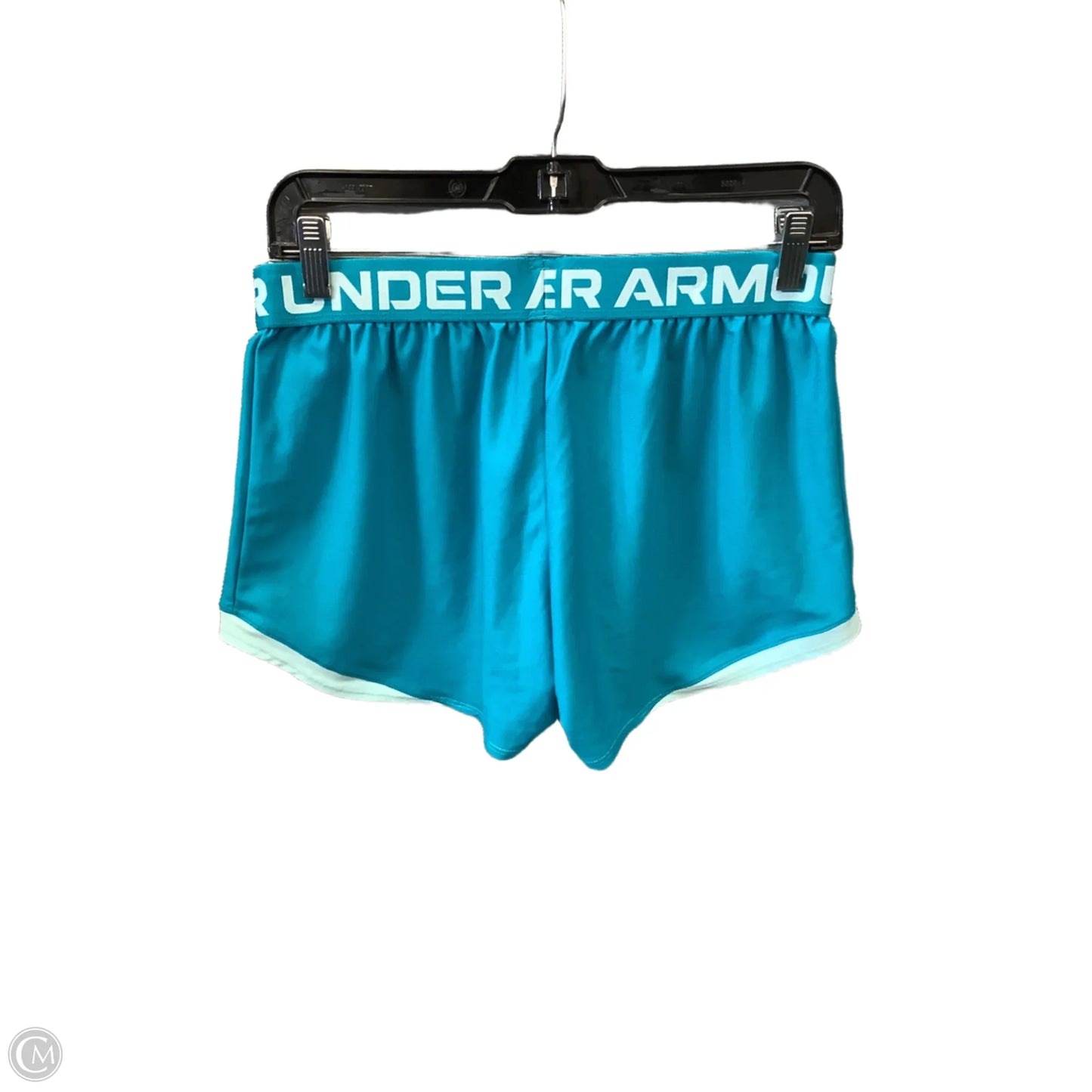 Athletic Shorts By Under Armour In Teal, Size: M