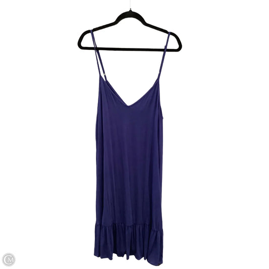 Dress Casual Short By Agnes & Dora In Blue, Size: L