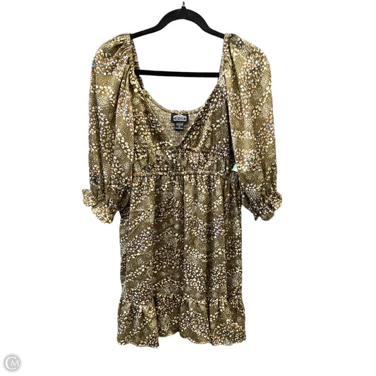 Dress Casual Short By Angie In Green, Size: L