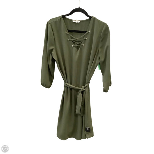 Dress Casual Midi By Maurices In Green, Size: L