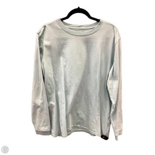 Top Long Sleeve By Carhartt In Teal, Size: 1x