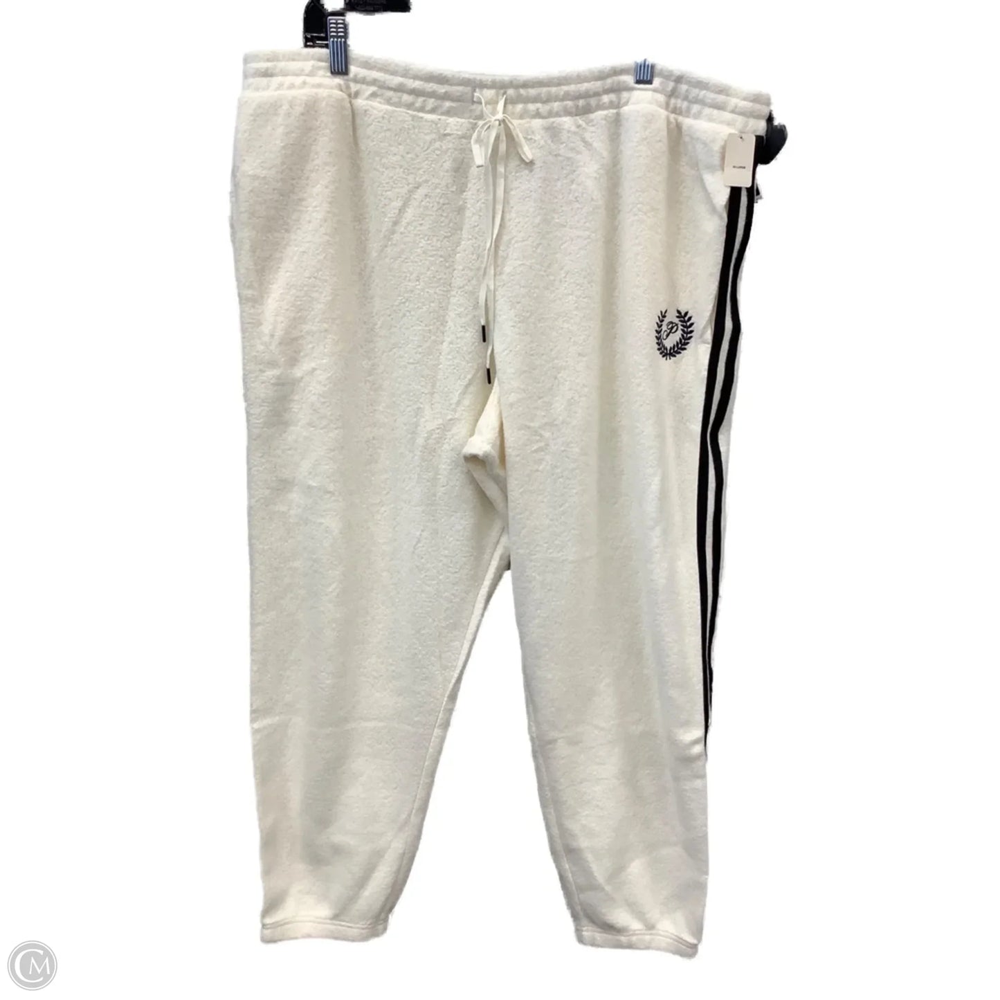 Pants Lounge By Pink In Cream, Size: Xxl