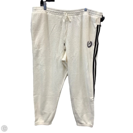 Pants Lounge By Pink In Cream, Size: Xxl