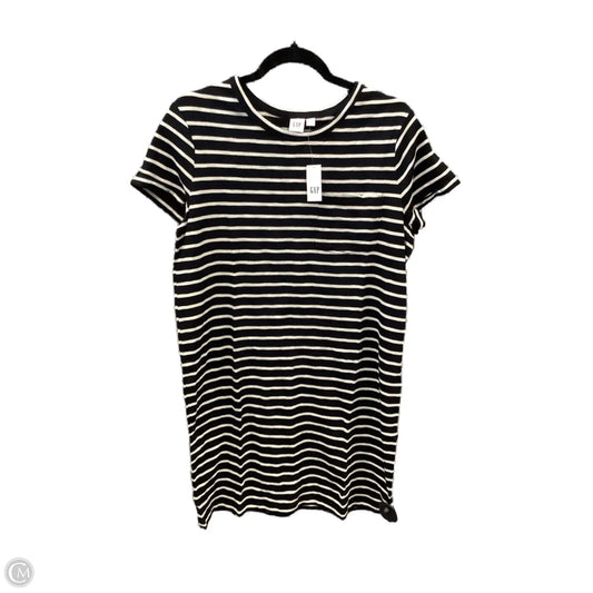 Dress Casual Short By Gap In Striped Pattern, Size: M