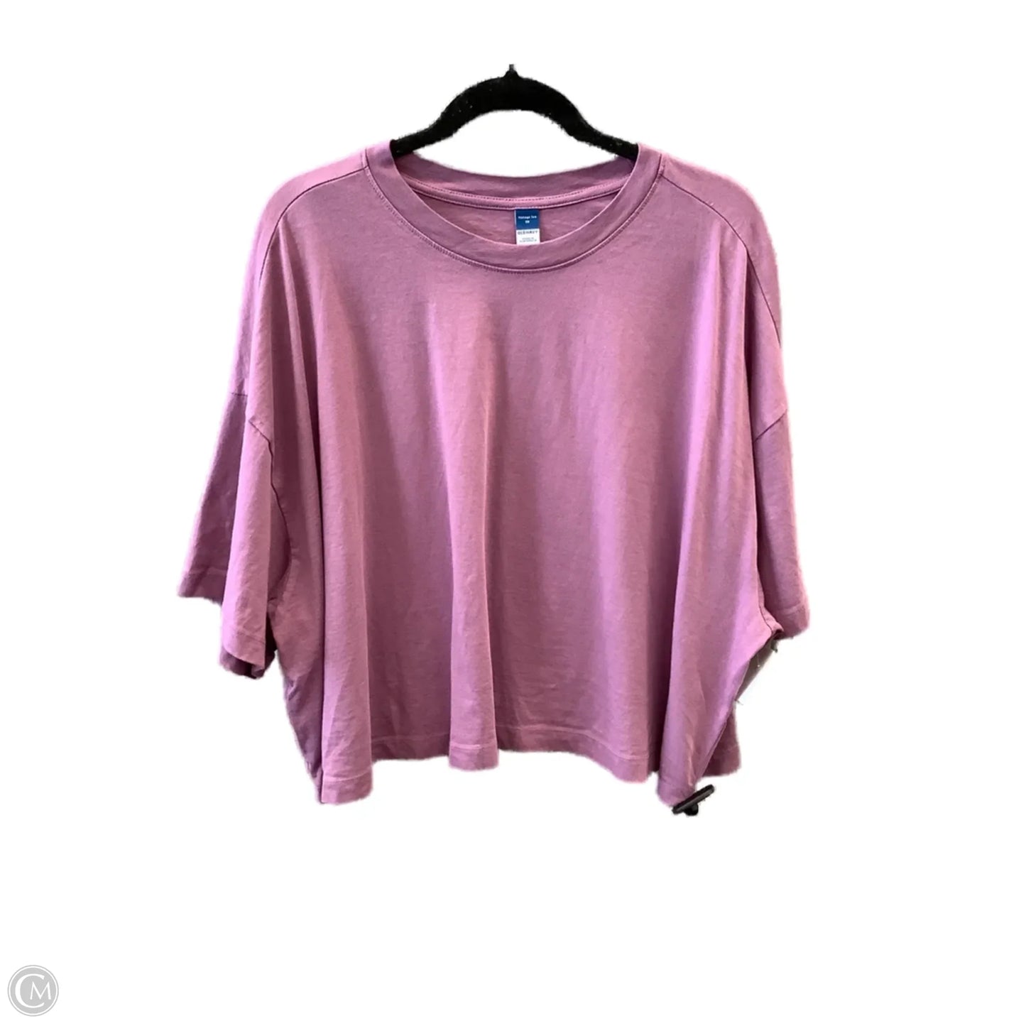 Top Short Sleeve By Old Navy In Purple, Size: 3x