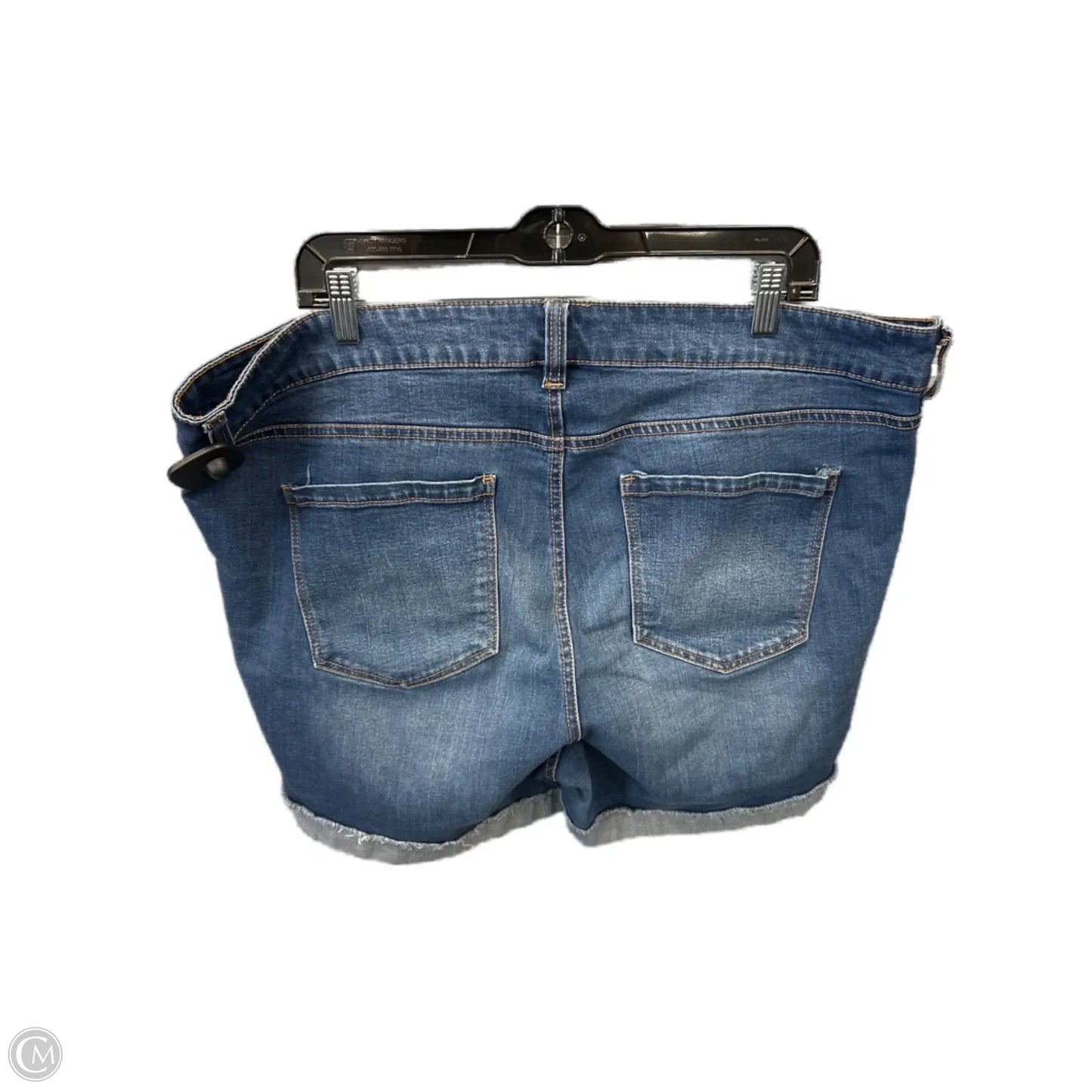 Shorts By Celebrity Pink In Blue Denim, Size: 20