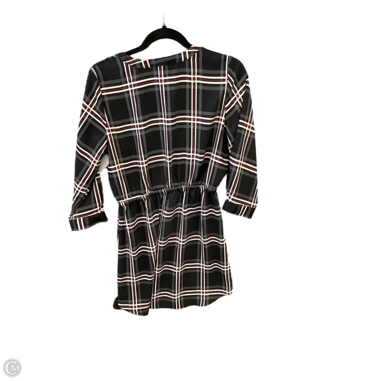 Dress Casual Short By Loft In Plaid Pattern, Size: S