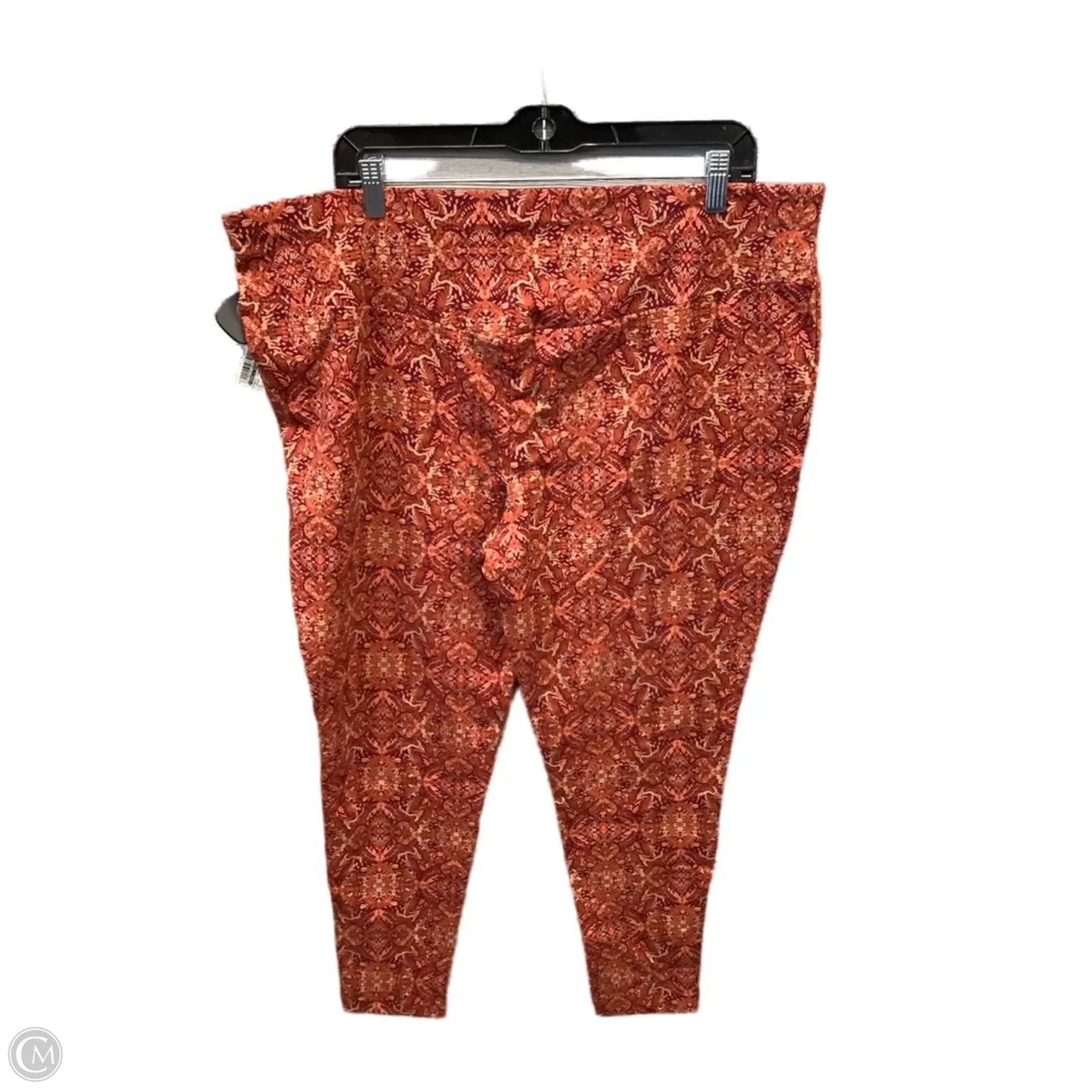 Pants Leggings By Terra & Sky In Orange, Size: 20