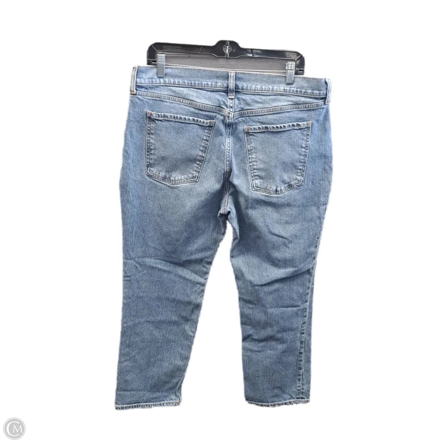 Jeans Straight By Old Navy In Blue Denim, Size: 12
