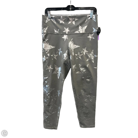 Athletic Leggings By Aerie In Grey, Size: L