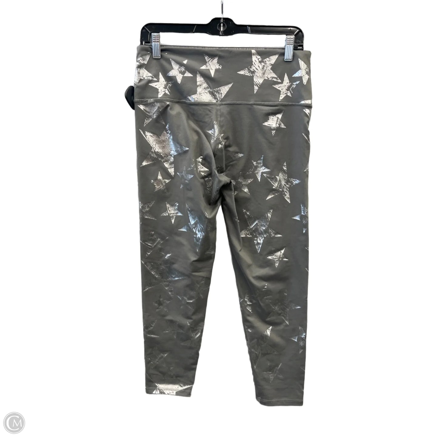 Athletic Leggings By Aerie In Grey, Size: L