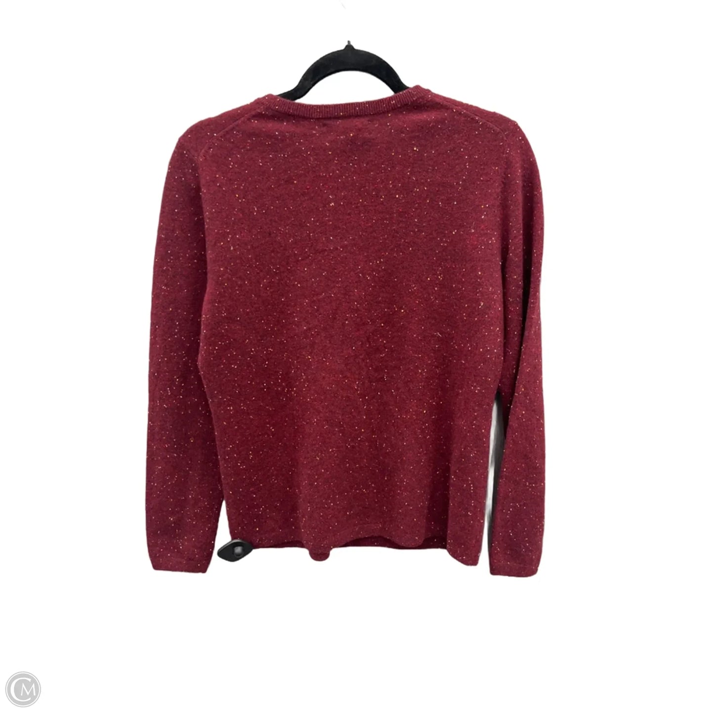 Cardigan By Lands End In Red, Size: S