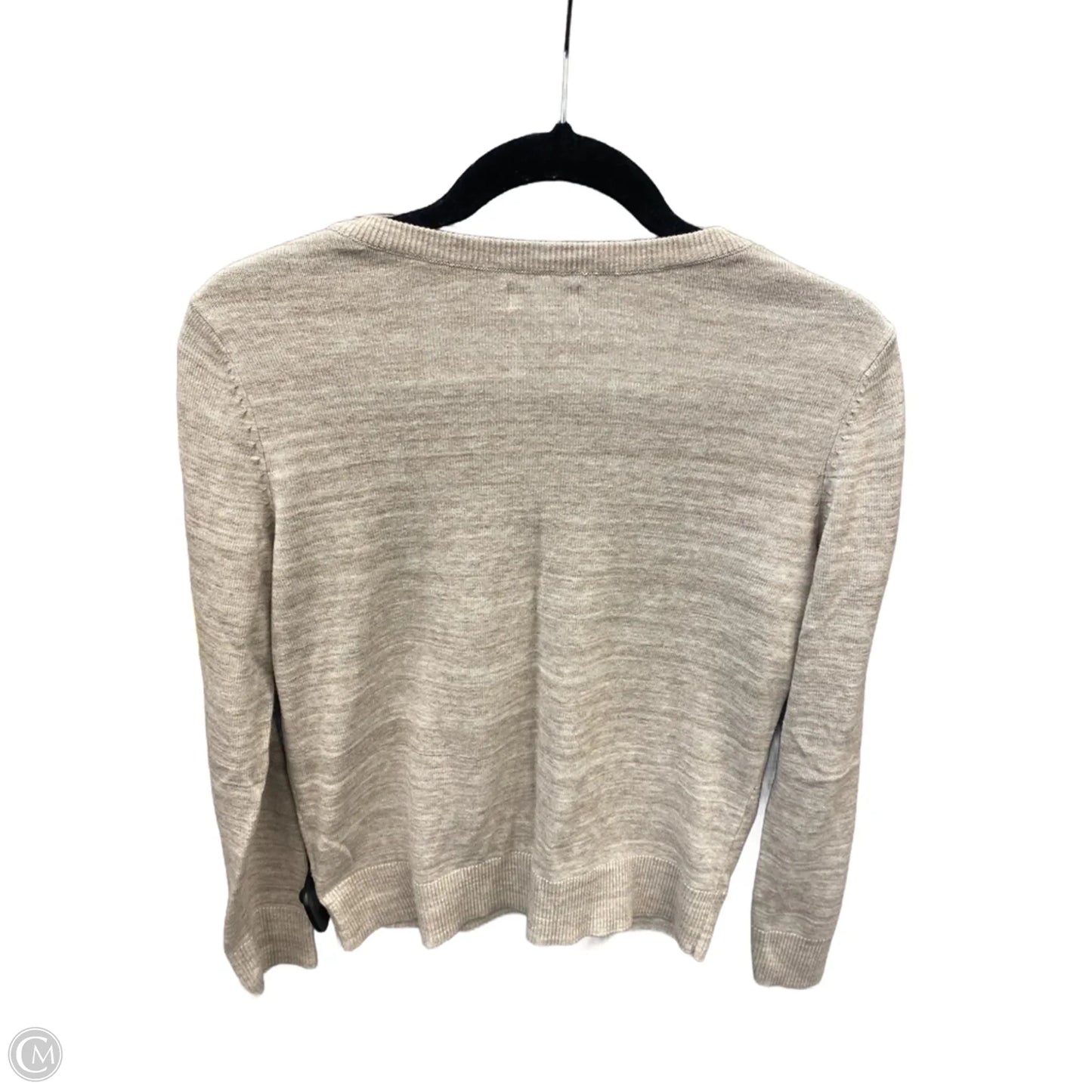 Cardigan By Croft And Barrow In Beige, Size: S