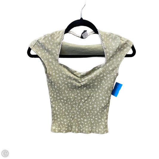 Top Short Sleeve By Divided In Green, Size: Xs