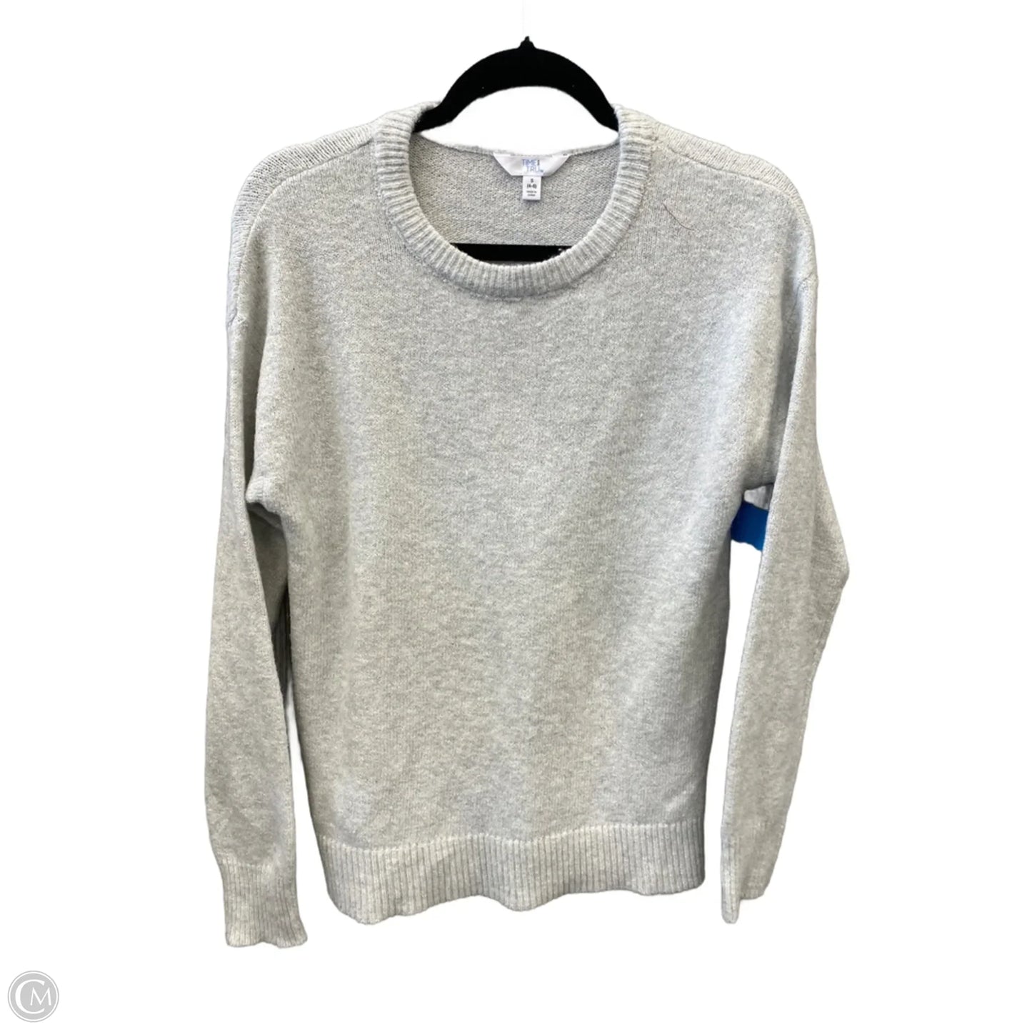 Sweater By Time And Tru In Grey, Size: S