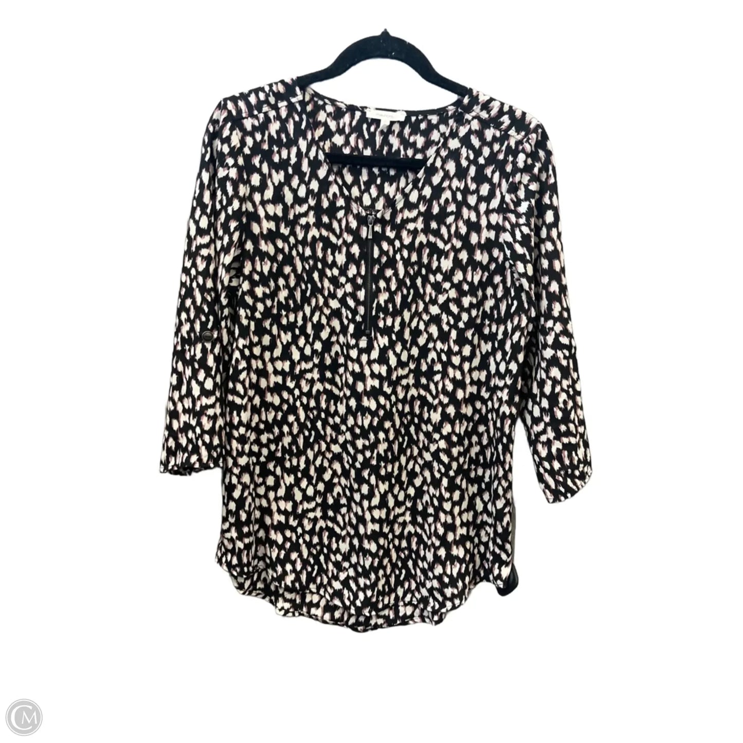 Top Long Sleeve By Maurices In Black, Size: S