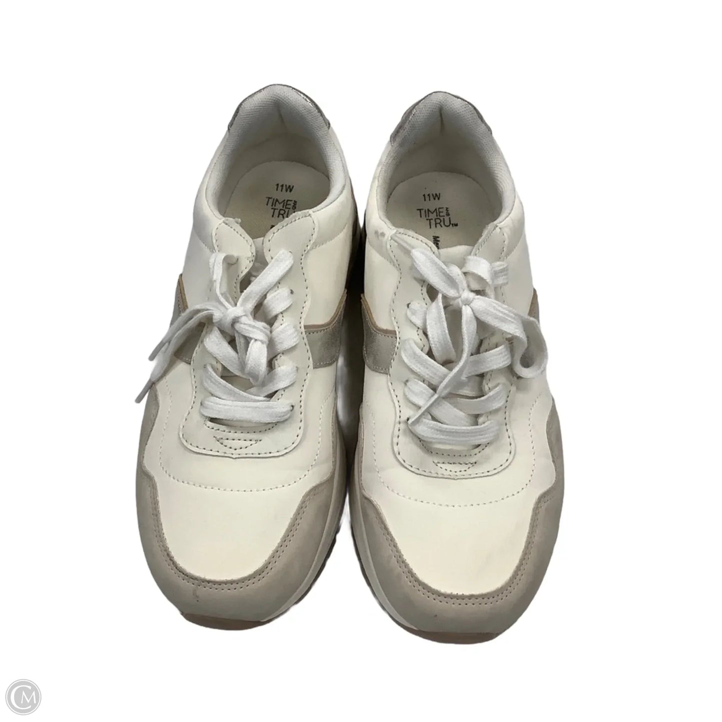 Shoes Sneakers By Time And Tru In Beige, Size: 11