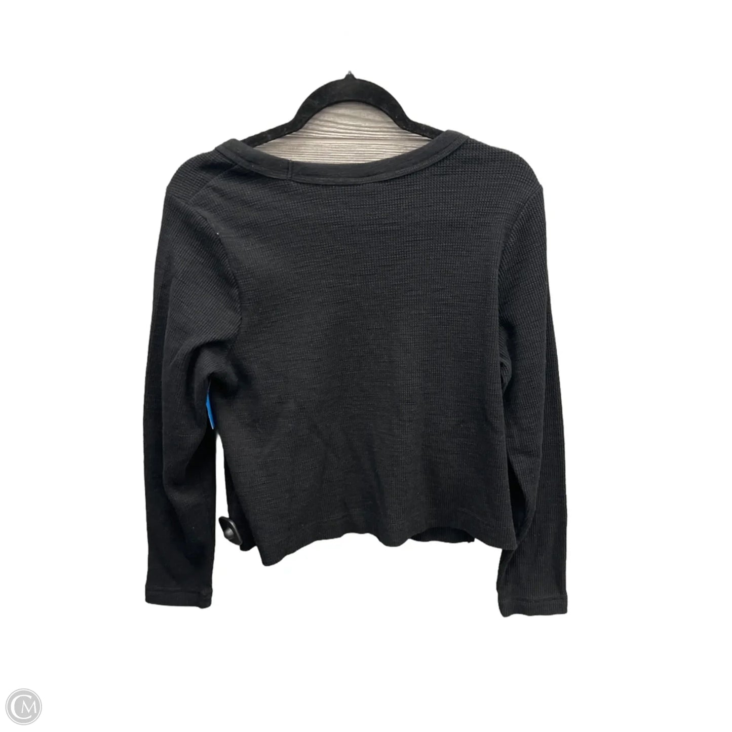Top Long Sleeve By Old Navy In Black, Size: L