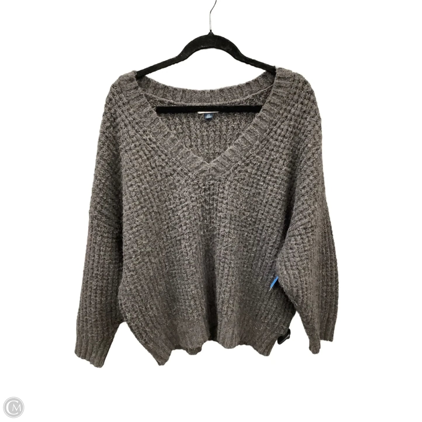 Sweater By American Eagle In Grey, Size: L