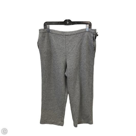 Pants Lounge By Alfred Dunner In Grey, Size: 18