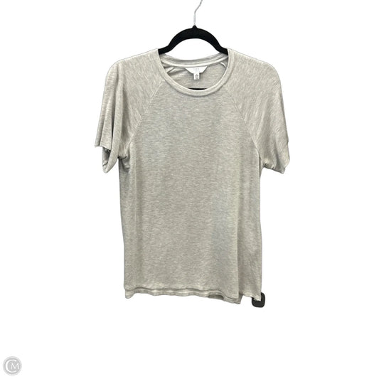 Top Short Sleeve Basic By Time And Tru In Grey, Size: S