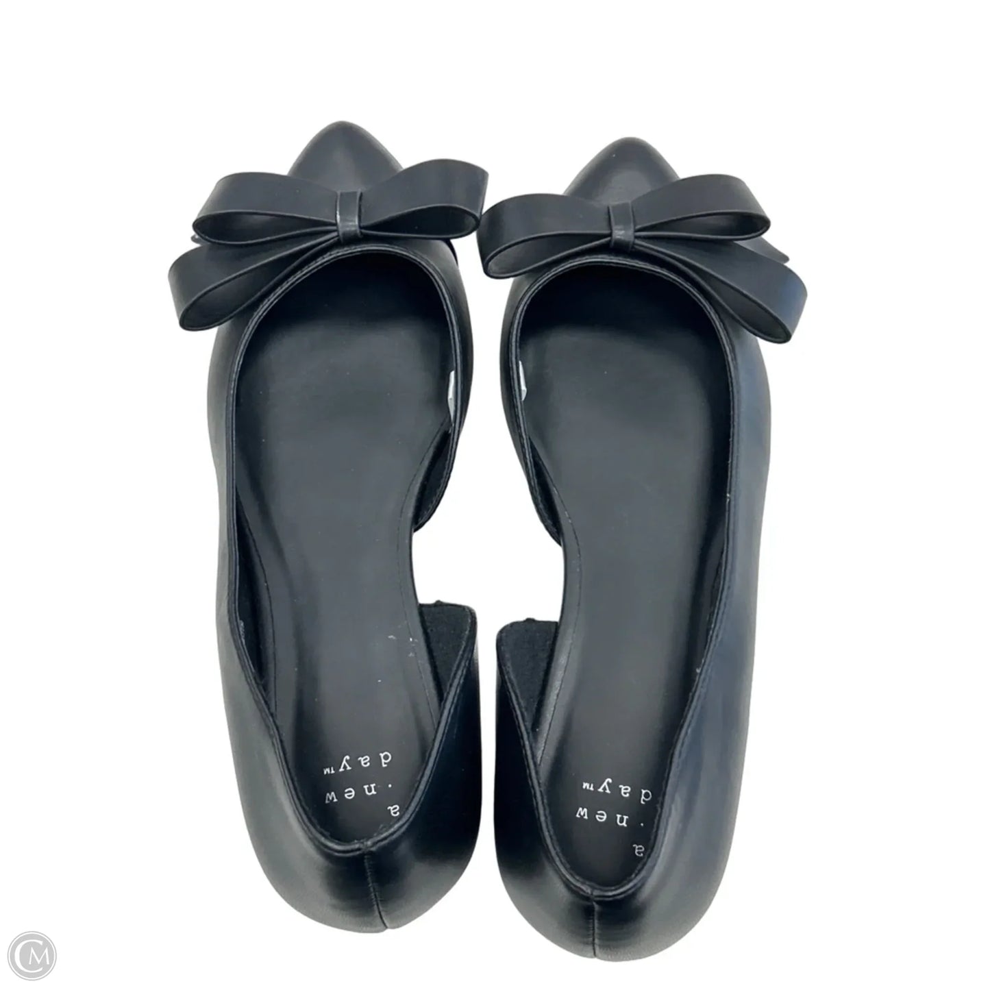 Shoes Flats By A New Day In Black, Size: 8