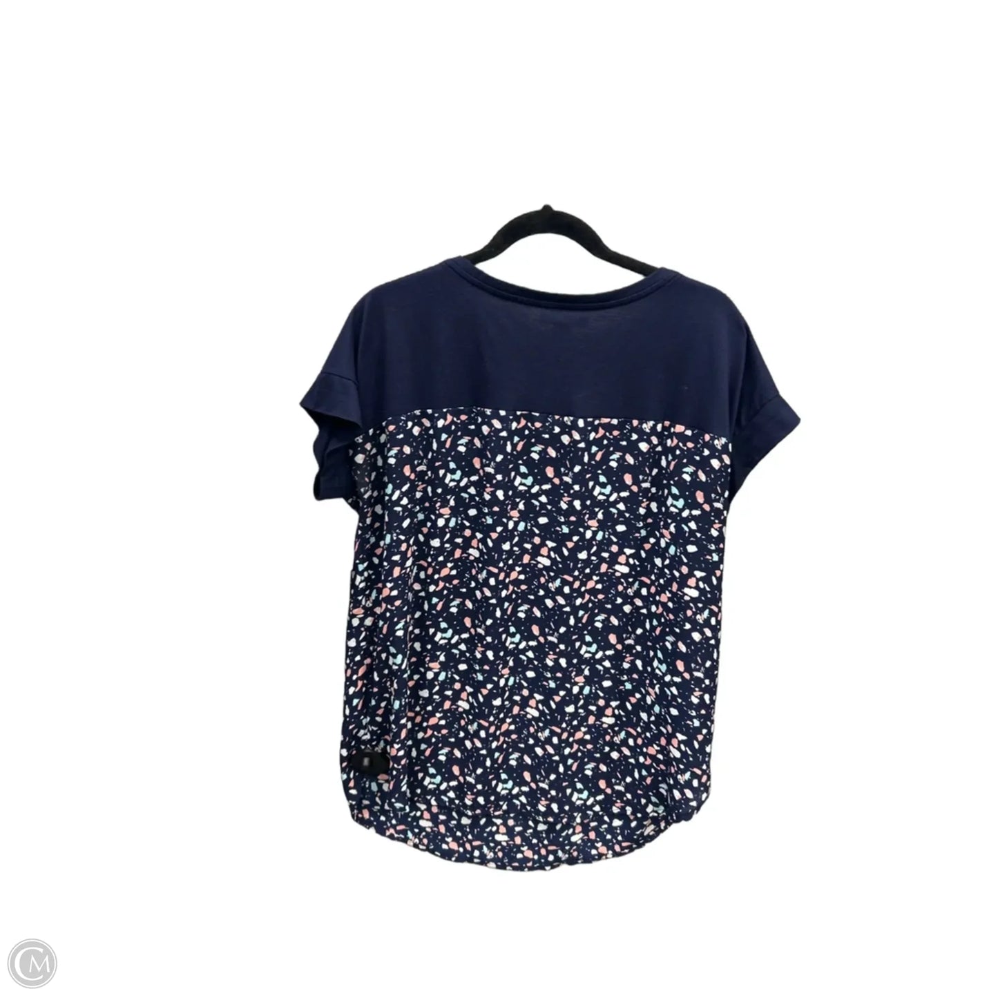Top Short Sleeve By Just Be In Blue, Size: L