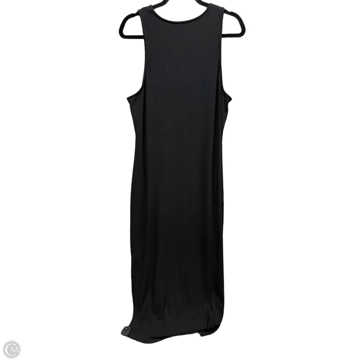 Dress Casual Maxi By Express In Black, Size: Xl