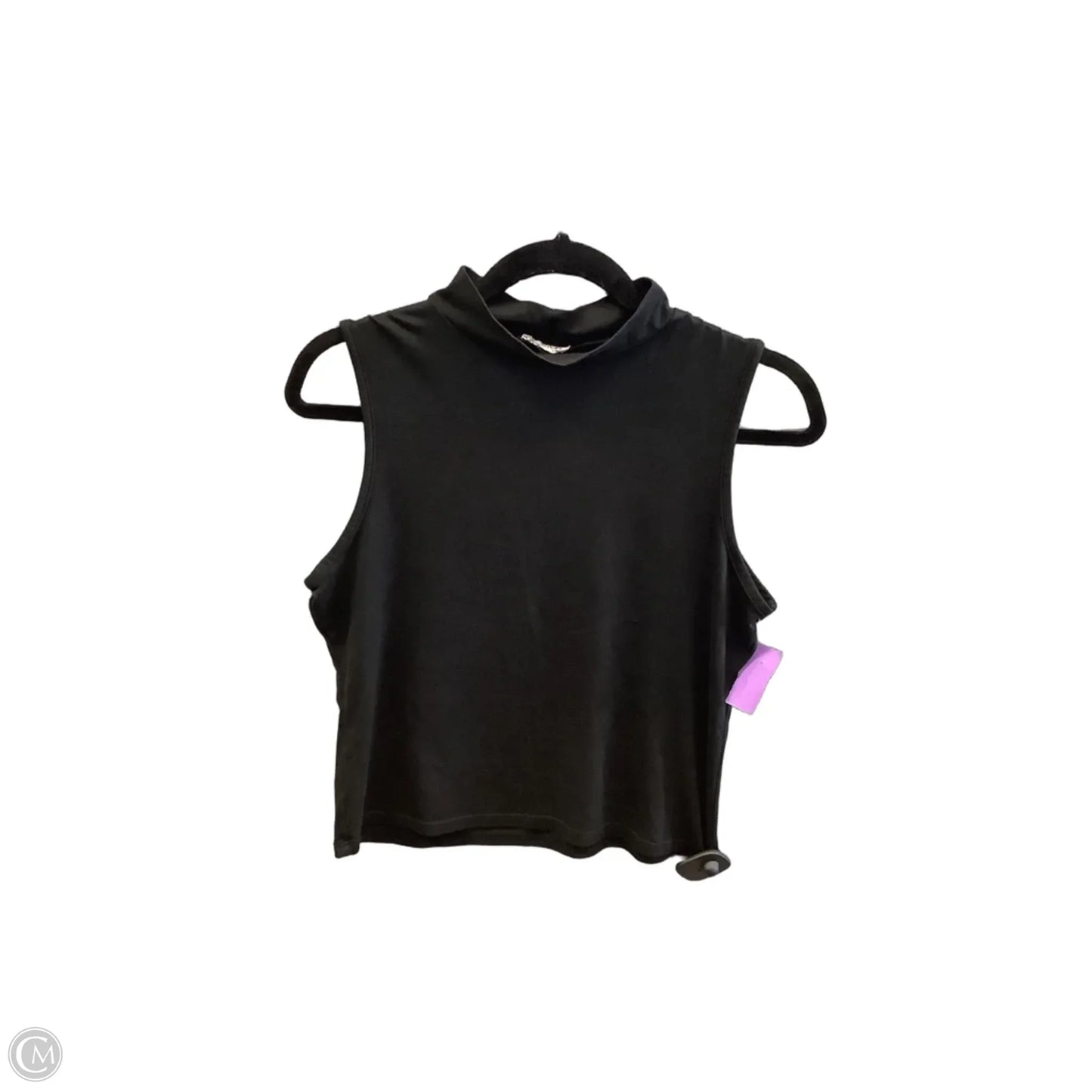 Top Sleeveless By Olivia Rae In Black, Size: L