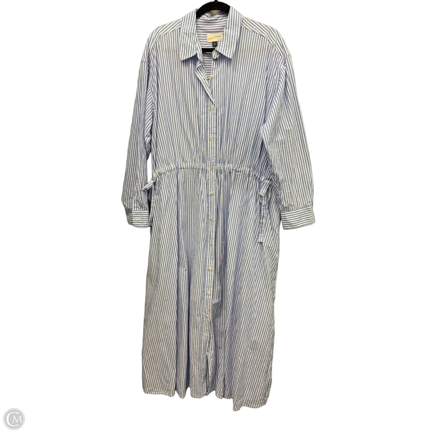 Dress Casual Maxi By Universal Thread In Striped Pattern, Size: Xl